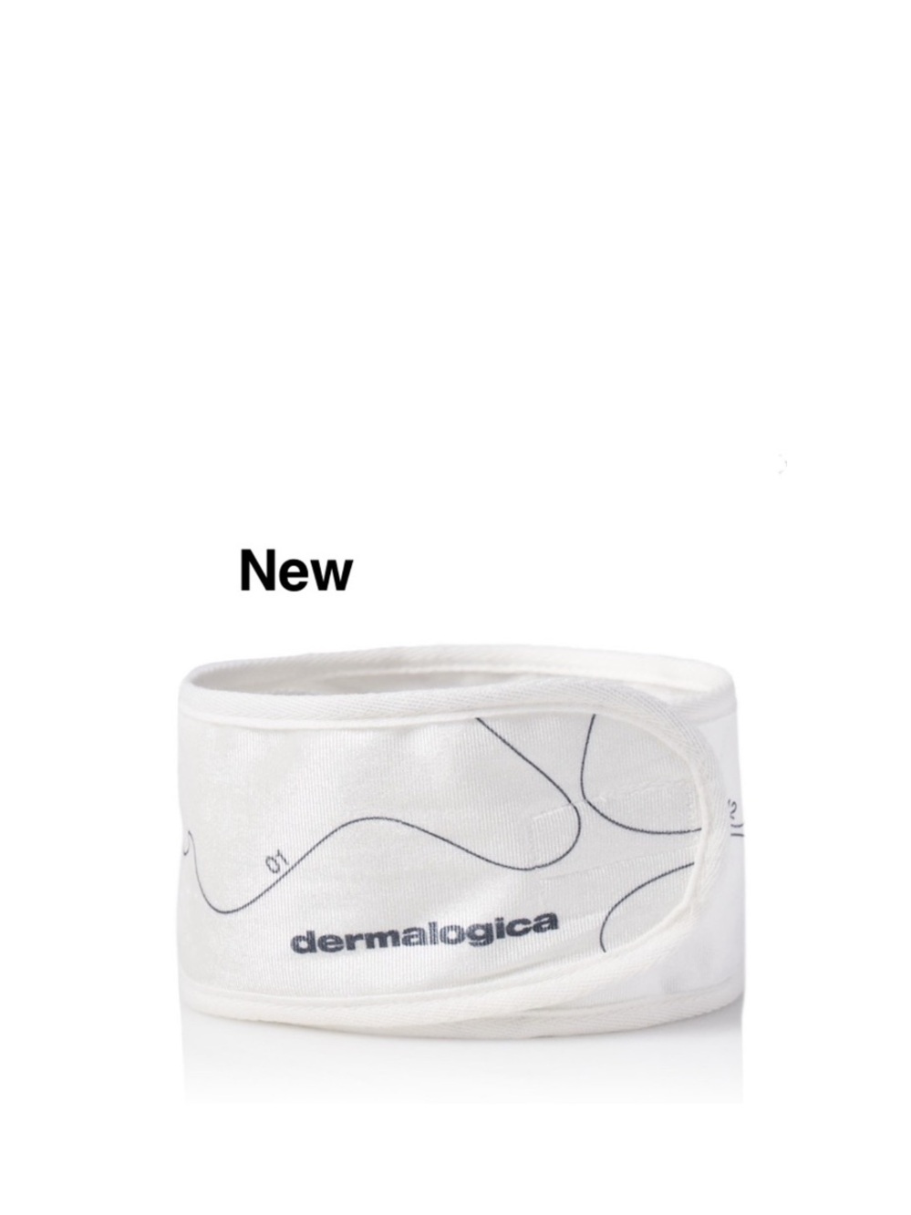 New Dermalogica 2022 Face Mapping White Headband  with tags ⭐️⭐️⭐️⭐️